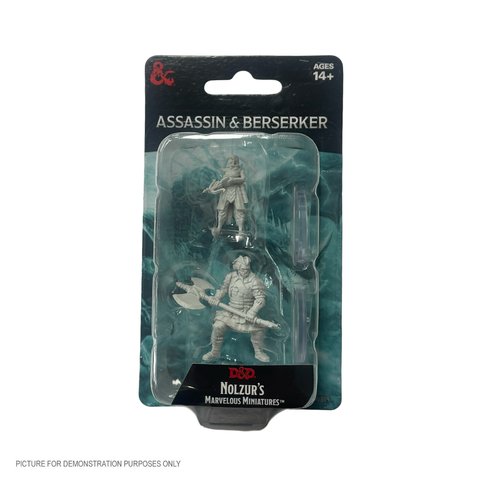 D&D Nolzur's Marvelous Miniatures - Assassin & Berserker